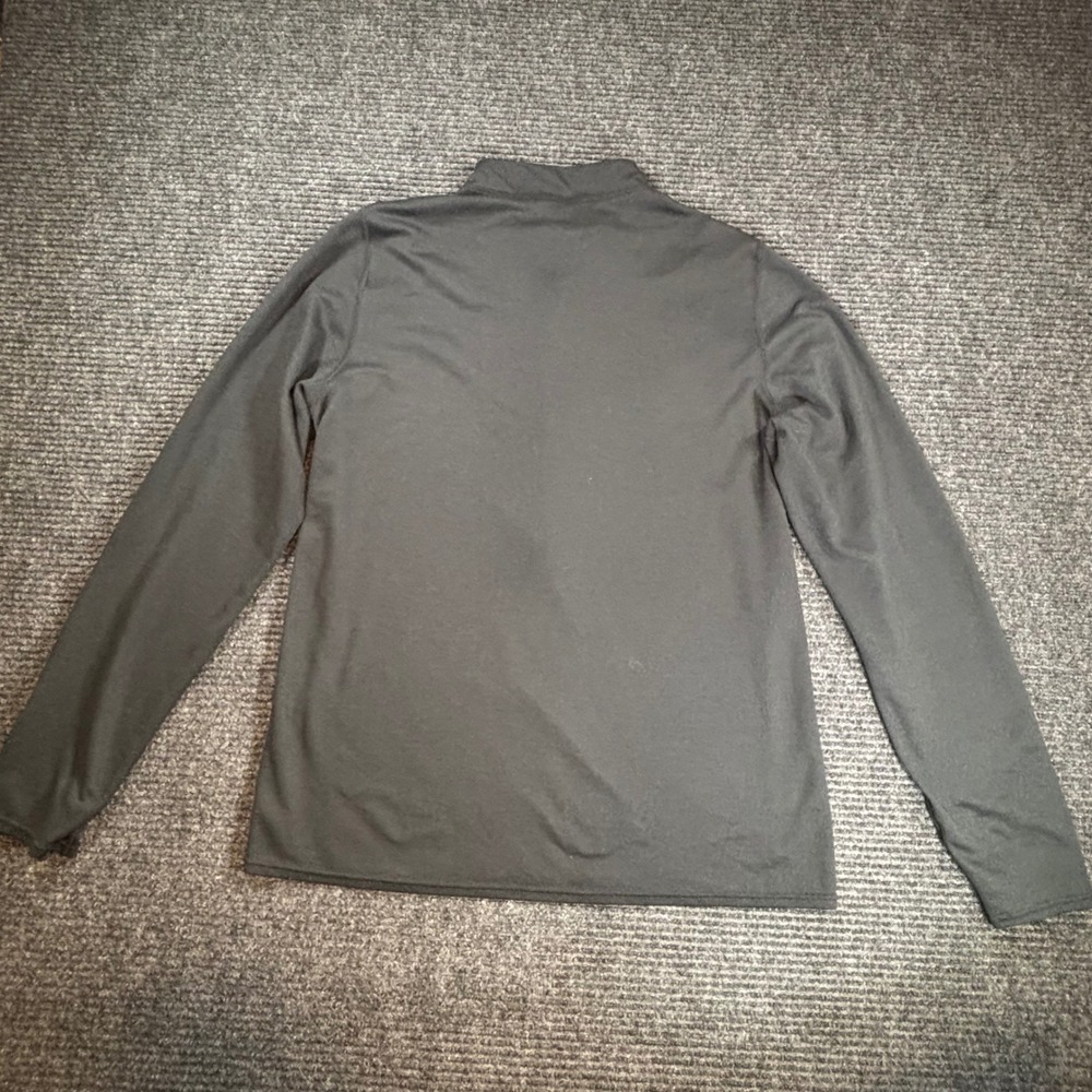 Patagonia Capilene 2 Lightweight Mens Black Quarter Zip Base Layer 44005 L - Picture 5 of 8